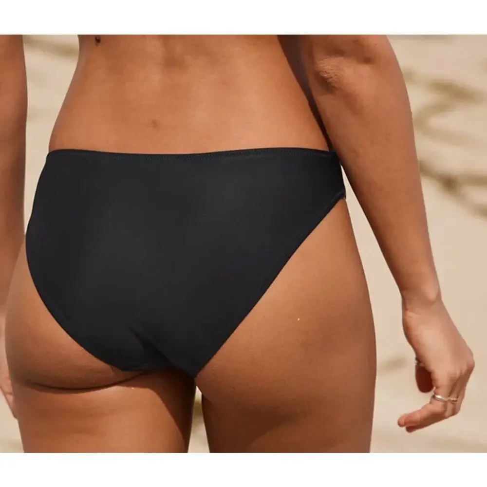 Aerie Swim Full Coverage‎ Black Bikini Bottom - XXL